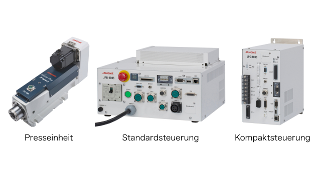 JP-Serie 5: Einheit, Standard-Steuerung und Kompakt-Steuerung