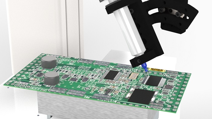 Anwendungsbeispiele für Tisch-Roboter・Dosieren